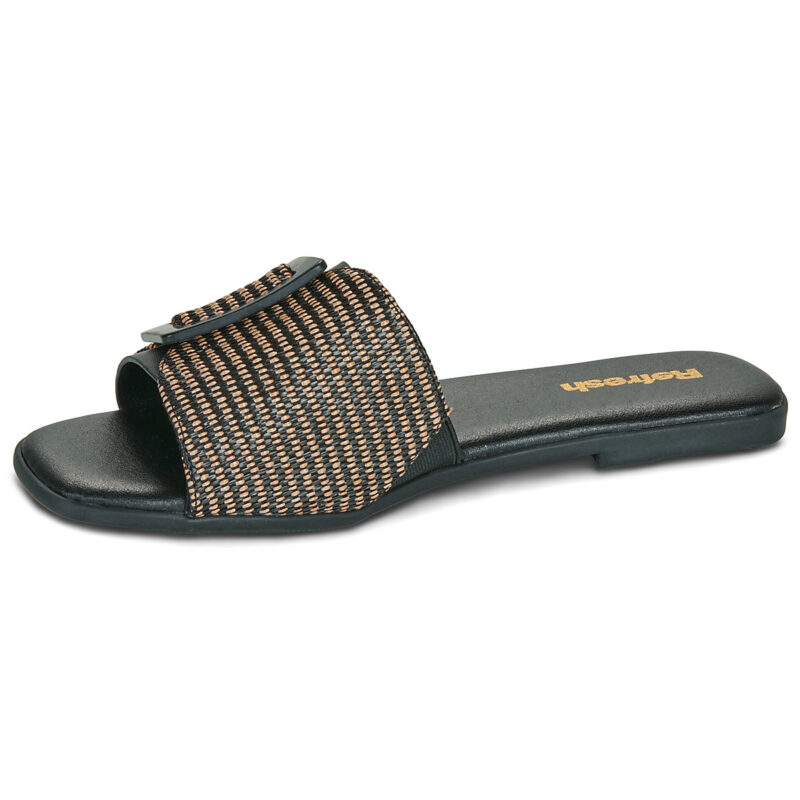 Refresh 175029 Nero Ciabatta Donna - 4