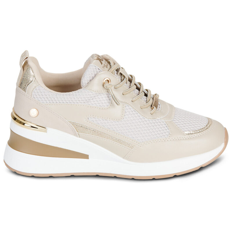 Xti 145101 Beige Damen-Sneaker (Low-Top) - Gr&ouml;&szlig;e 2