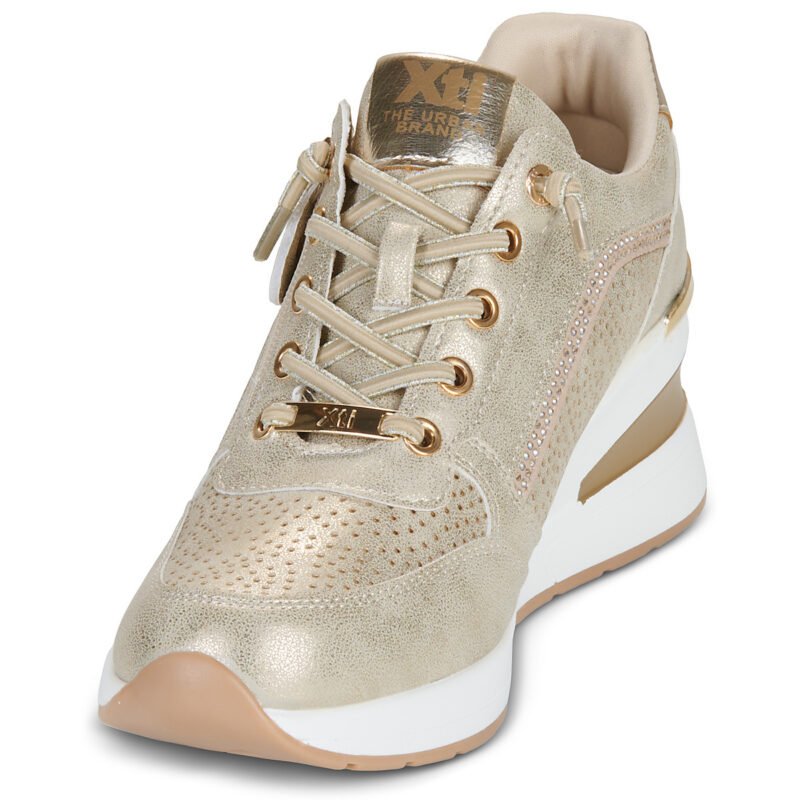 Xti 145102 Goldene Damen-Sneaker (Low-Top) - Gr&ouml;&szlig;e 3