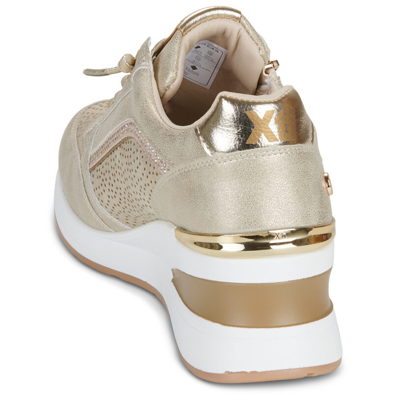 Xti 145102 Goldene Damen-Sneaker (Low-Top) - Gr&ouml;&szlig;e 5
