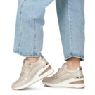 Xti 145102 Goldene Damen-Sneaker (Low-Top) - Gr&ouml;&szlig;e 8