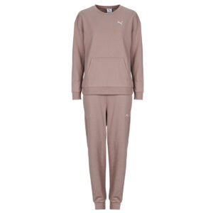 Tuta Puma Relaxed Sweat Suit TR cl Beige Tuta Donna