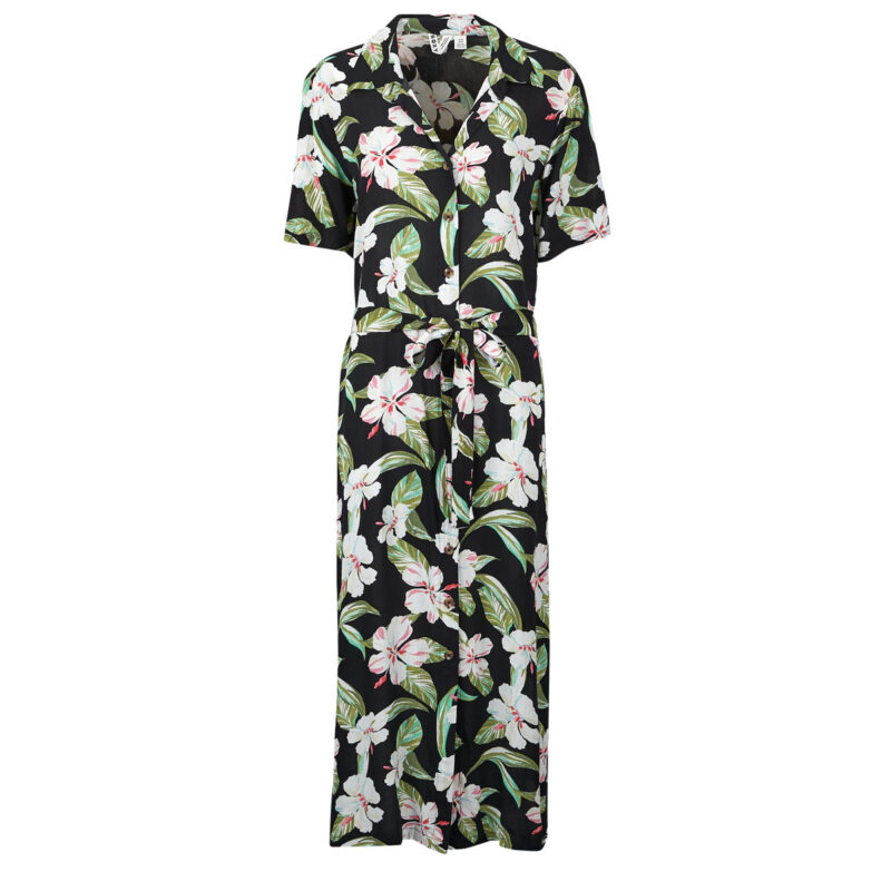 Tute / Jumpsuit  Roxy  ISLAND ESCAPE  Nero -   Tute / Jumpsuit Donna - 1