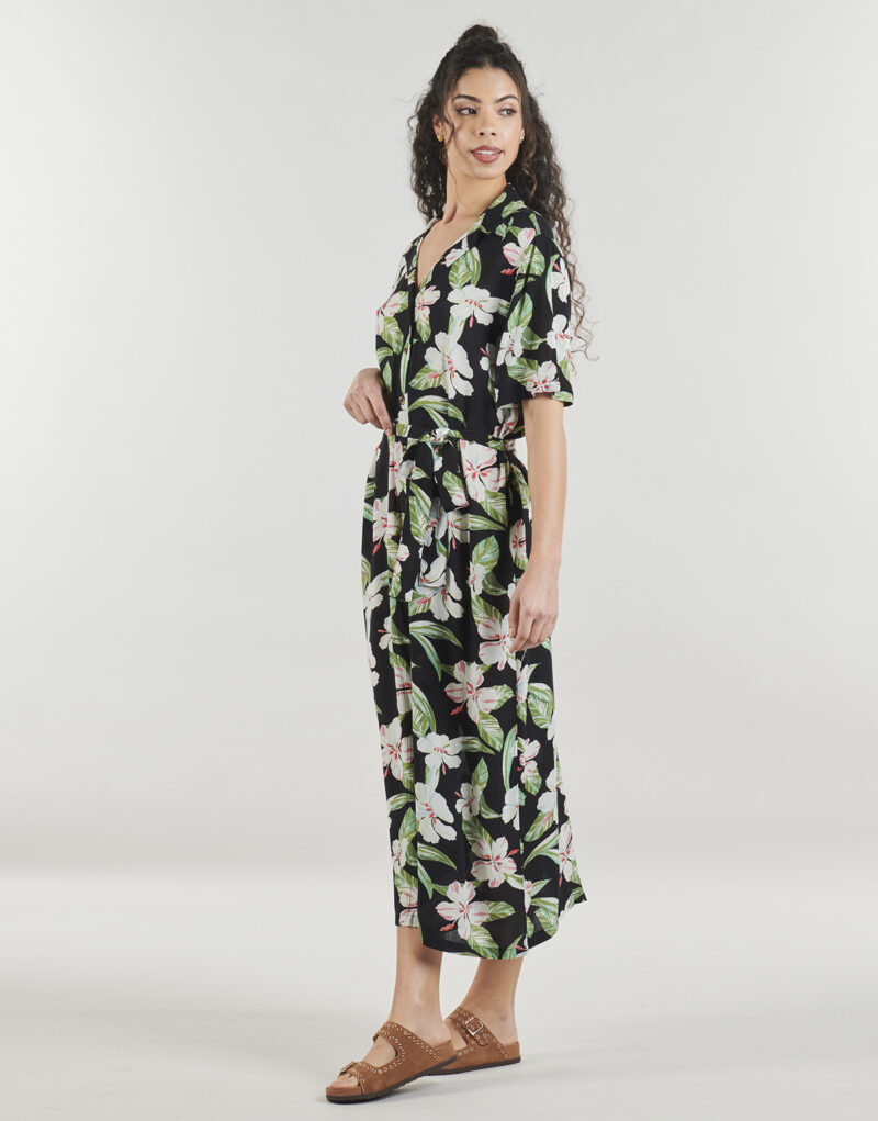 Tute / Jumpsuit  Roxy  ISLAND ESCAPE  Nero -   Tute / Jumpsuit Donna - 3