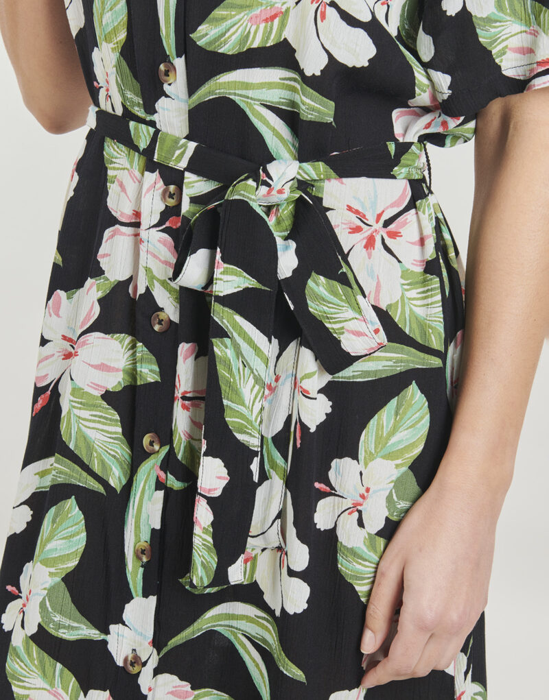 Tute / Jumpsuit  Roxy  ISLAND ESCAPE  Nero -   Tute / Jumpsuit Donna - 5