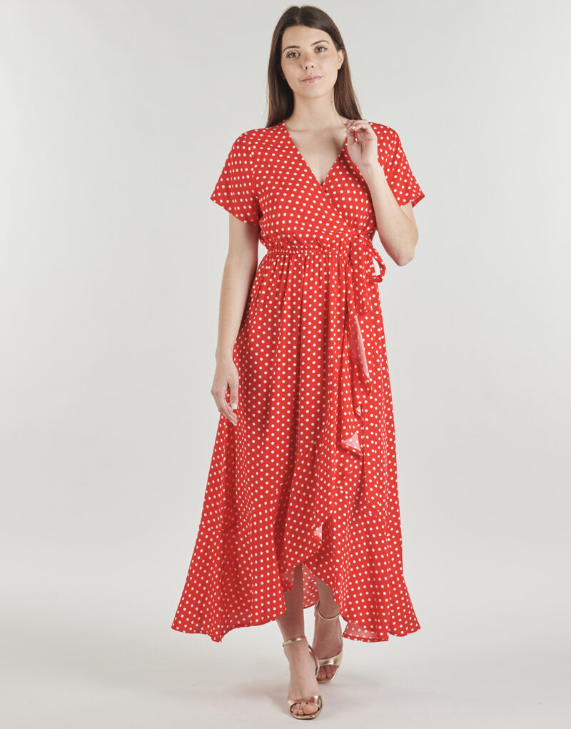 Abito Betty London LUCIA Rosso Abiti Lunghi Donna - 2