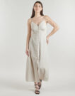 Abito Betty London LENA Beige Abiti Lunghi Donna - 2