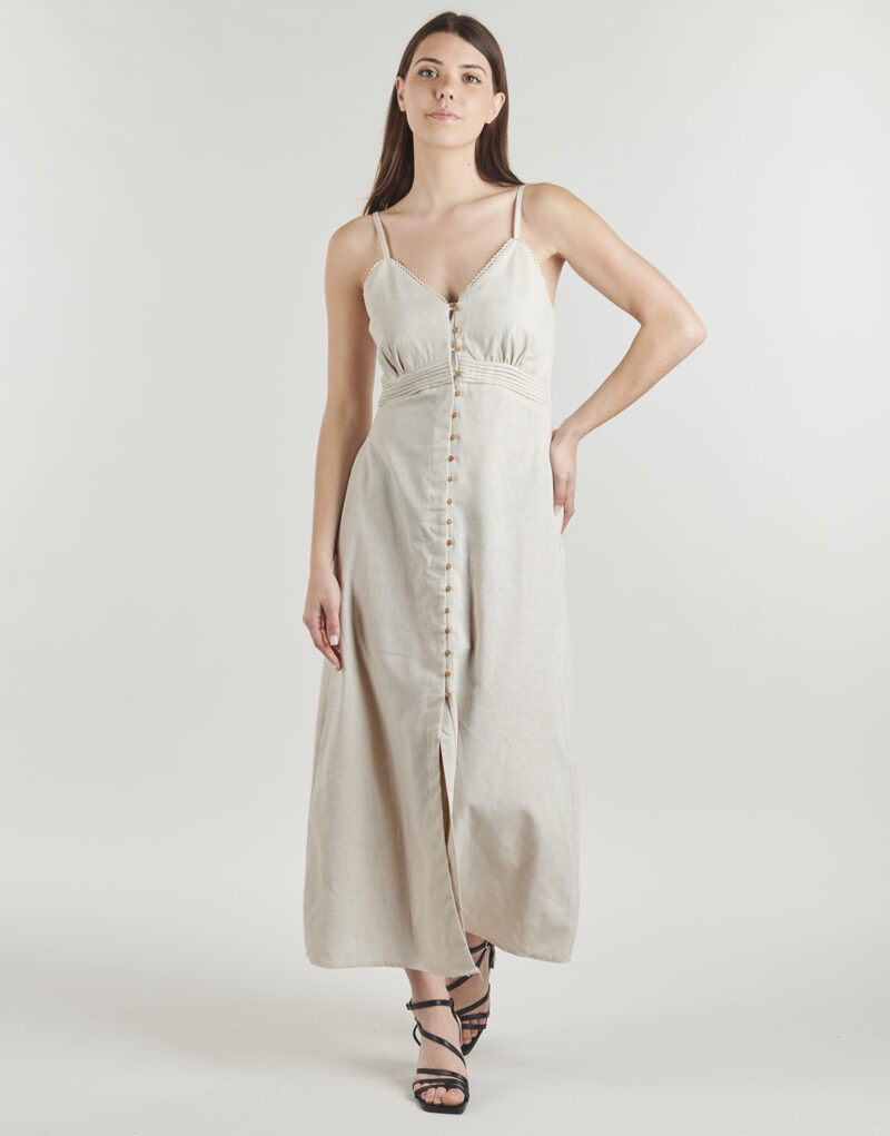 Abito Betty London LENA Beige Abiti Lunghi Donna - 2