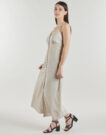 Abito Betty London LENA Beige Abiti Lunghi Donna - 3