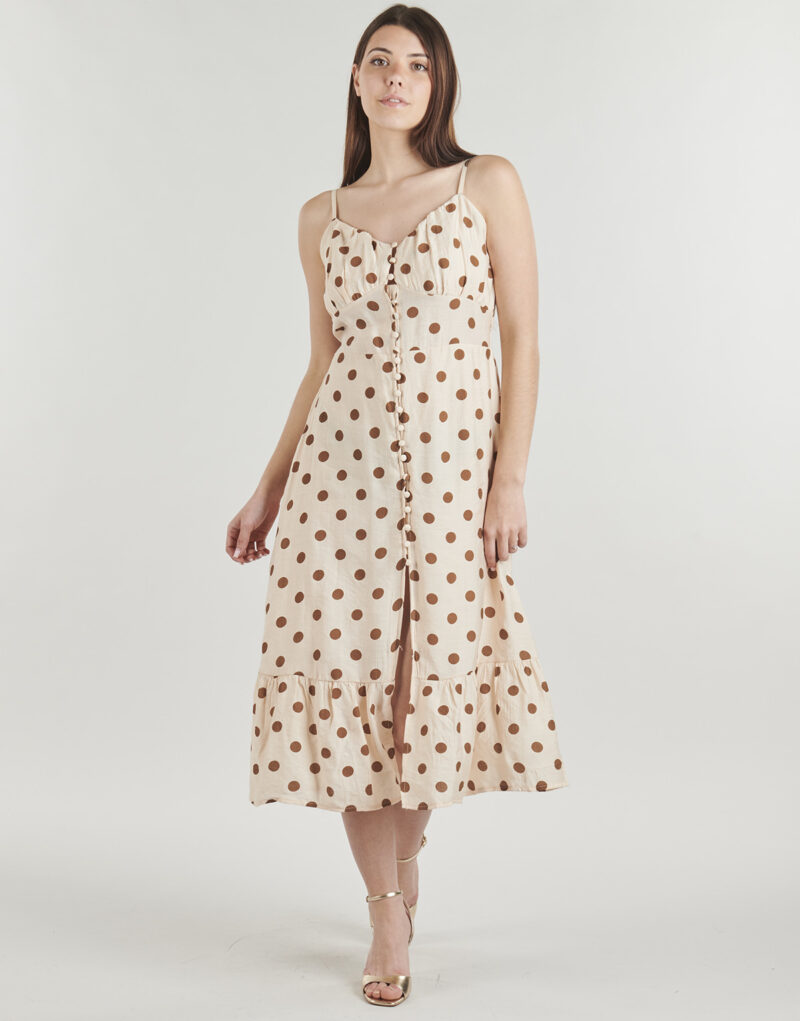 Abito Betty London LENA Beige Abiti Lunghi Donna - 2