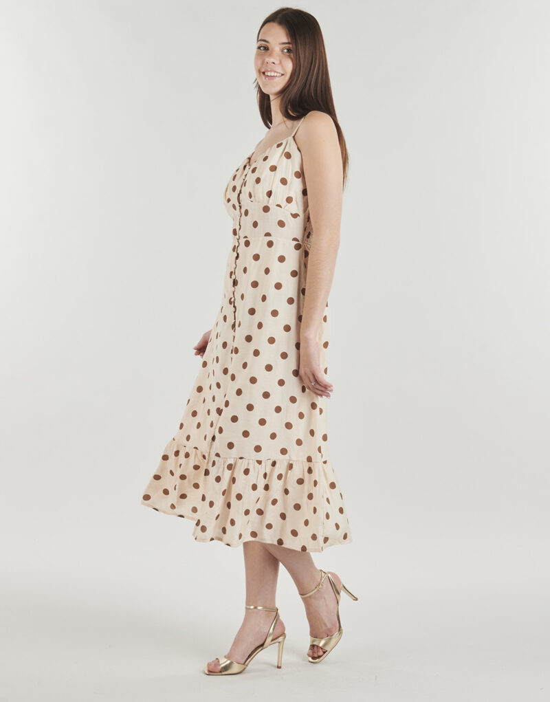 Abito Betty London LENA Beige Abiti Lunghi Donna - 3