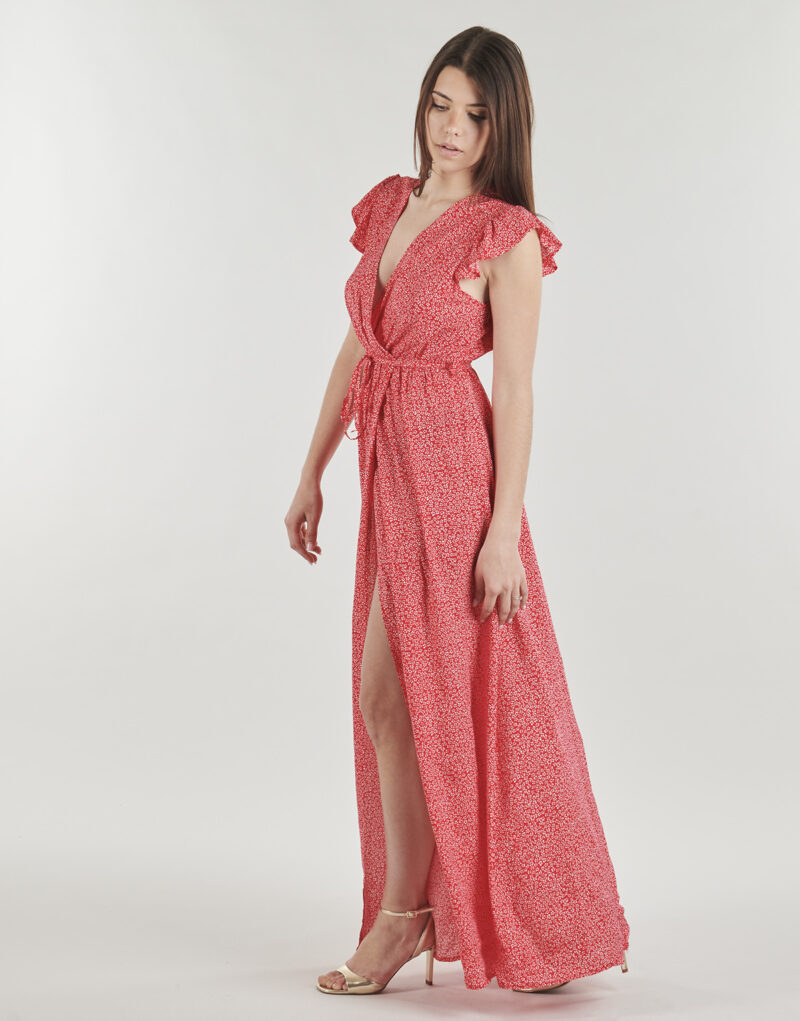 Abito Betty London LISONA Rosso Abiti Lunghi Donna - 3
