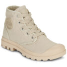 Palladium PAMPA HI Beige Damen-Sneaker mit Absatz - Gr&ouml;&szlig;e 1