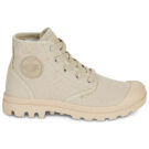 Palladium PAMPA HI Beige Damen-Sneaker mit Absatz - Gr&ouml;&szlig;e 2