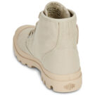 Palladium PAMPA HI Beige Damen-Sneaker mit Absatz - Gr&ouml;&szlig;e 5