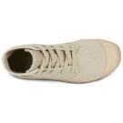 Palladium PAMPA HI Beige Damen-Sneaker mit Absatz - Gr&ouml;&szlig;e 6