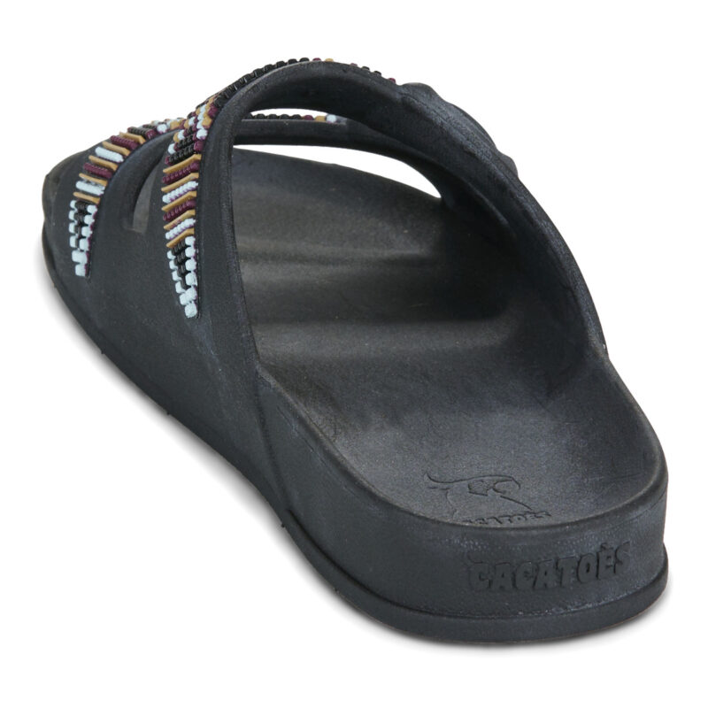 Cacatoès JERICOACOARA Nero Ciabatta Donna - 5