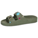 Cacatoès JOIA Kaki Ciabatta Donna - 4