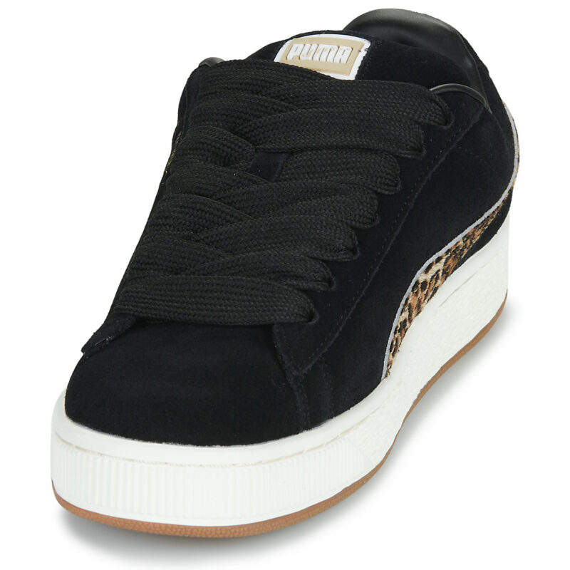 Zapatillas bajas Puma Suede XL Leo Wns negras para mujer - 3