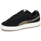 Zapatillas bajas Puma Suede XL Leo Wns negras para mujer - 4