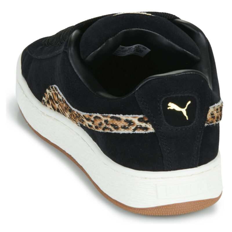 Zapatillas bajas Puma Suede XL Leo Wns negras para mujer - 5
