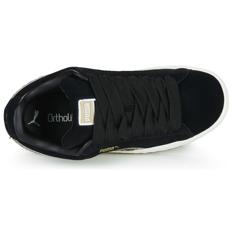 Zapatillas bajas Puma Suede XL Leo Wns negras para mujer - 6