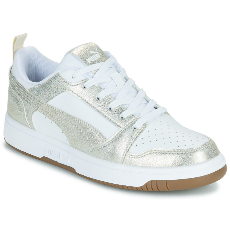 Puma  Rebound v6 Low Metallic Whisper  Oro -  Sneakers basse Donna - 1