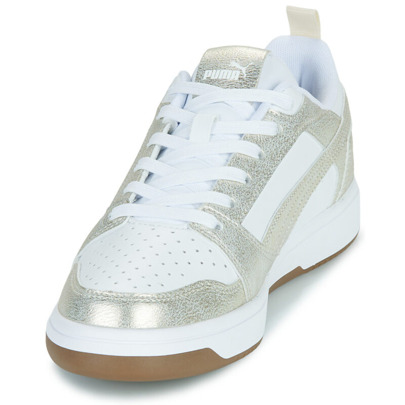 Puma  Rebound v6 Low Metallic Whisper  Oro -  Sneakers basse Donna - 3