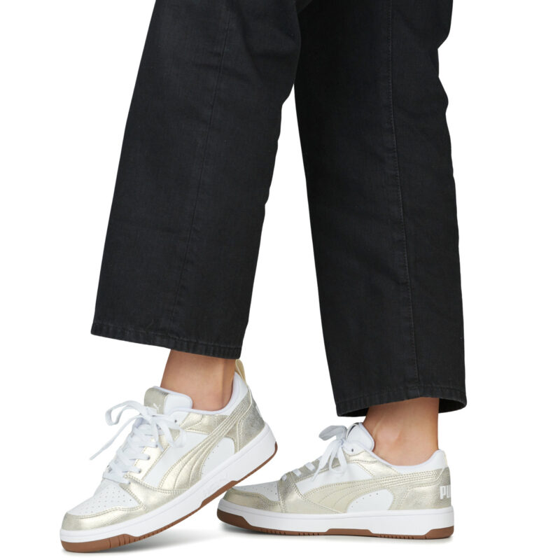 Puma  Rebound v6 Low Metallic Whisper  Oro -  Sneakers basse Donna - 8