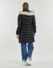 Piumino Tommy Jeans TJW ESSENTIAL HOODED DOWN COAT Nero Piumini Donna - 4