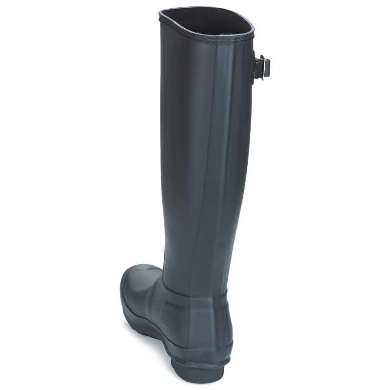 Hunter WOMEN'S ORIGINAL TALL Black Rain Boots Women - 5