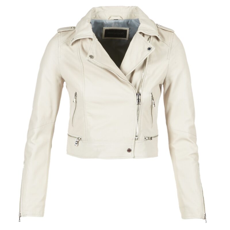 Chaqueta de cueroelle Chaquetas blancas Oakwood YOKO en pelle Mujer - 1