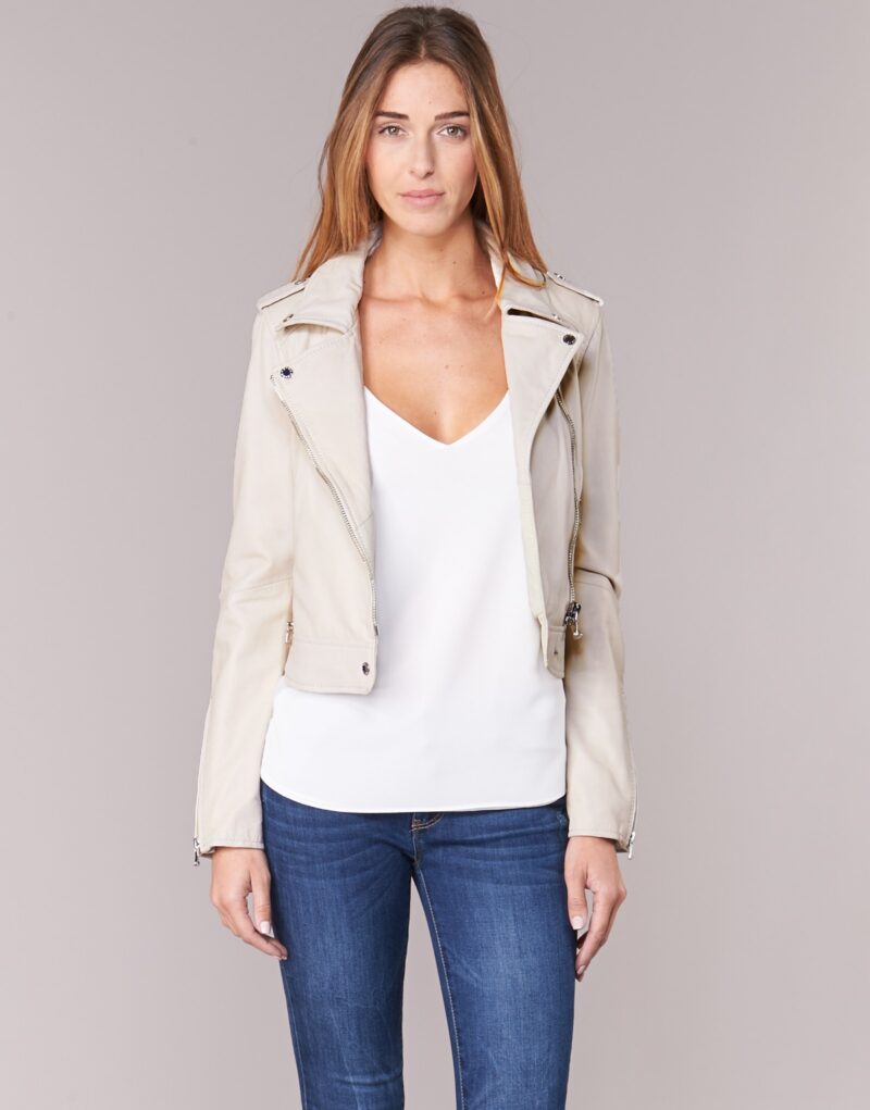 Chaqueta de cueroelle Chaquetas blancas Oakwood YOKO en pelle Mujer - 2