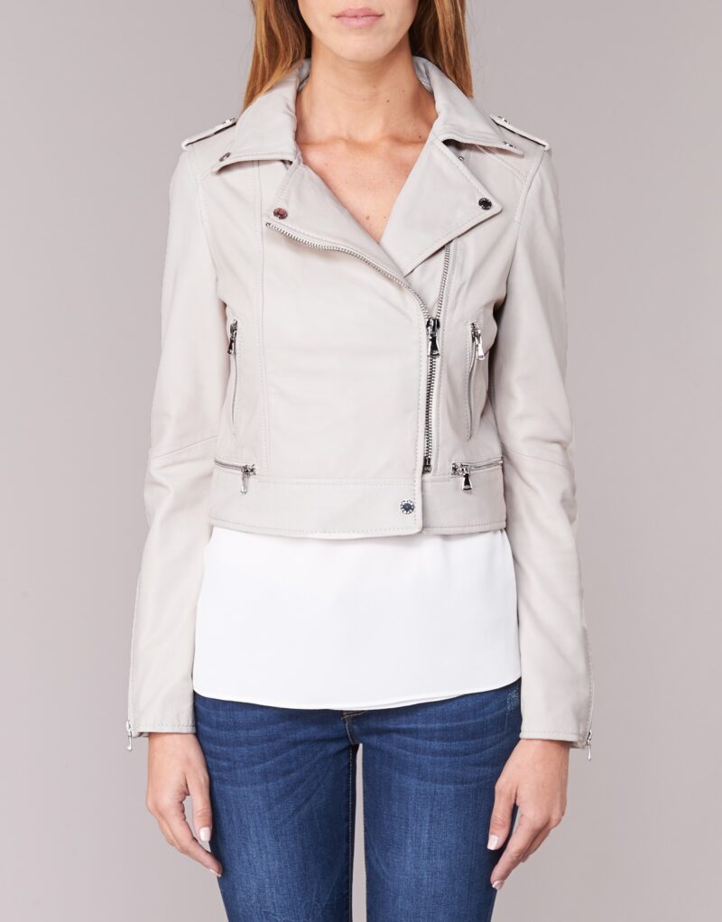 Chaqueta de cueroelle Chaquetas blancas Oakwood YOKO en pelle Mujer - 4