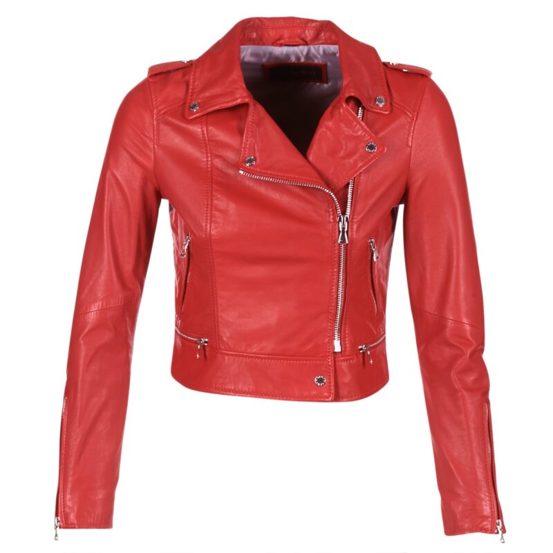 Chaqueta de cueroelle Chaquetas rojas Oakwood YOKO en pelle Mujer - 1