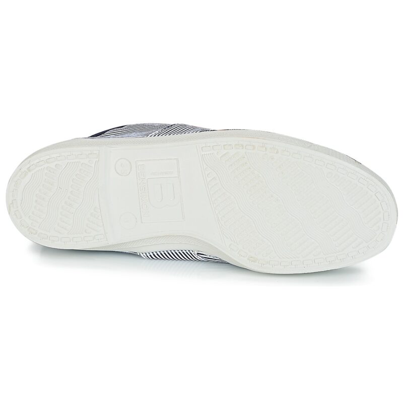 Bensimon TENNIS FINES RAYURES Blue Low Sneakers Women - 7
