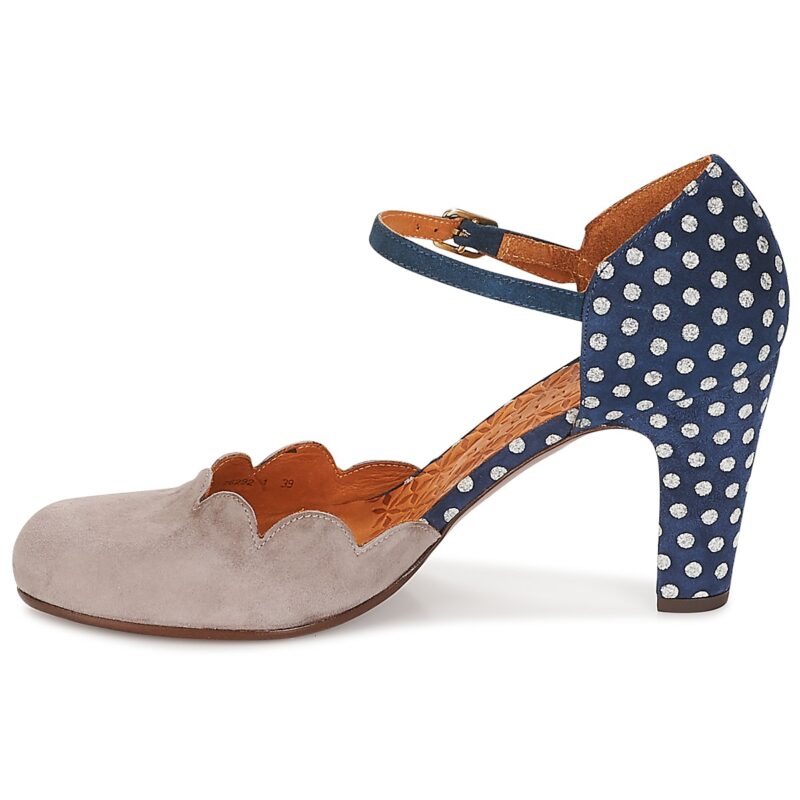 Chie Mihara QUERESA Blaue Damenpumps - Gr&ouml;&szlig;e 4