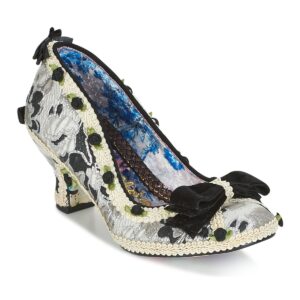 Irregular Choice  BISH BASH BOW  Argento Décolleté Donna