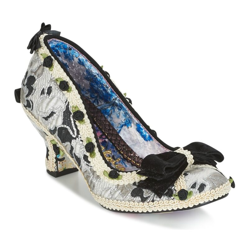 Irregular Choice  BISH BASH BOW  Argento Décolleté Donna - 1