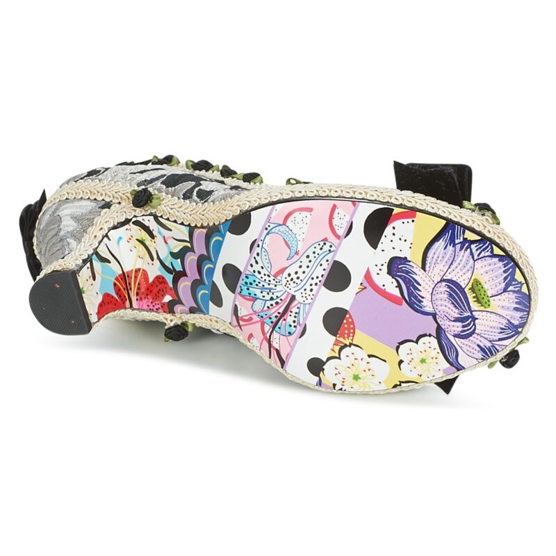 Irregular Choice  BISH BASH BOW  Argento Décolleté Donna - 7