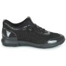 Geox D NEBULA X Schwarze Damen-Sneaker - Gr&ouml;&szlig;e 2