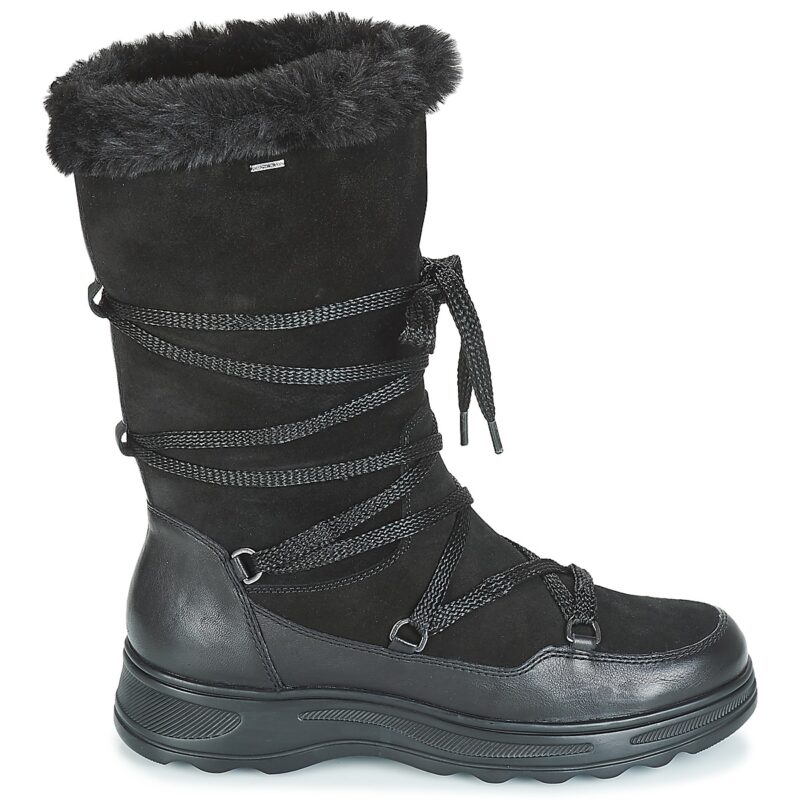 Geox D HOSMOS B ABX Nero Scarpe da neve Donna - 2