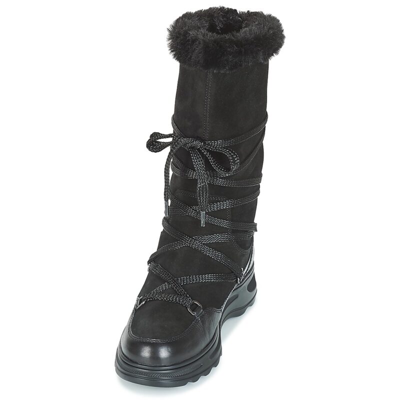 Geox D HOSMOS B ABX Nero Scarpe da neve Donna - 3
