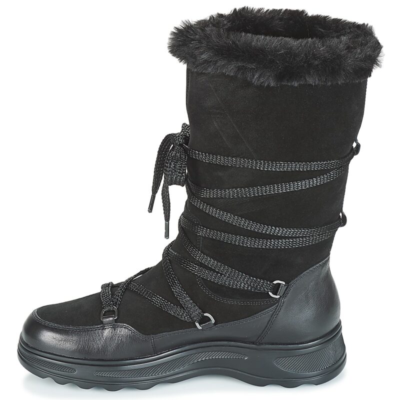 Geox D HOSMOS B ABX Nero Scarpe da neve Donna - 4