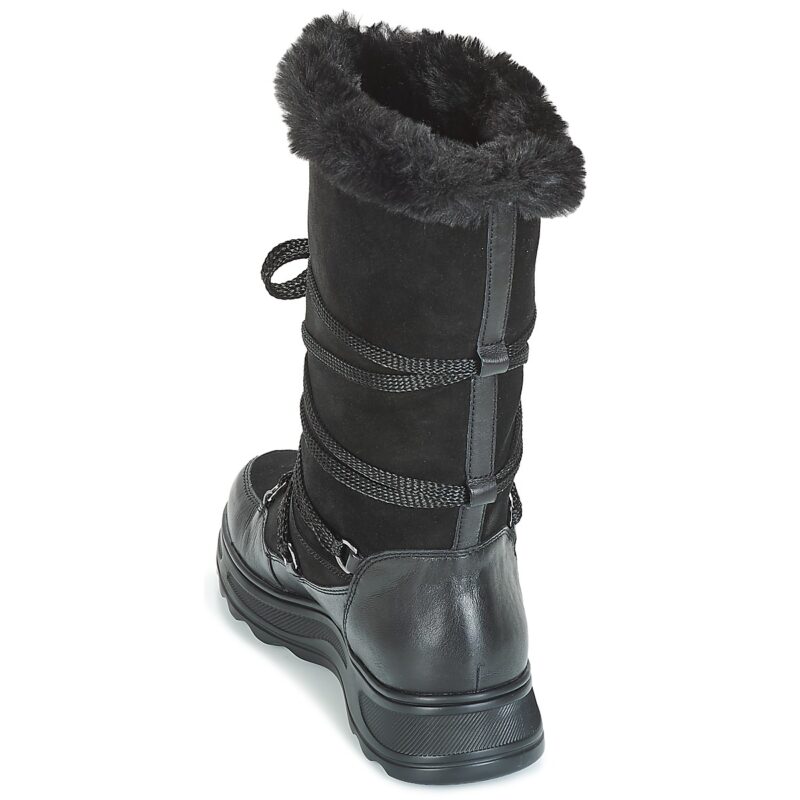 Geox D HOSMOS B ABX Nero Scarpe da neve Donna - 5