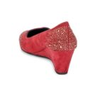 Couleur Pourpre ANICET Rosso D&eacute;collet&eacute; Donna - 5
