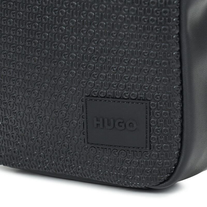 HUGO Ethon2.0HI_MN_NS Schwarze Herren-Einkaufstasche mit Rei&szlig;verschluss - 4