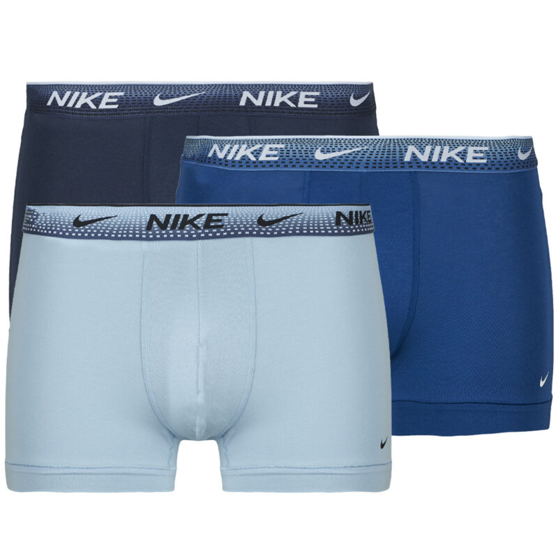 Nike Baumwoll-Boxershorts STRC X3 Blau Herren - Gr&ouml;&szlig;e 1