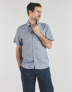 Camicia a maniche corte Deeluxe SHELBY SH M Blu Camicie a maniche corte Uomo - 2