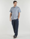 Camicia a maniche corte Deeluxe SHELBY SH M Blu Camicie a maniche corte Uomo - 3
